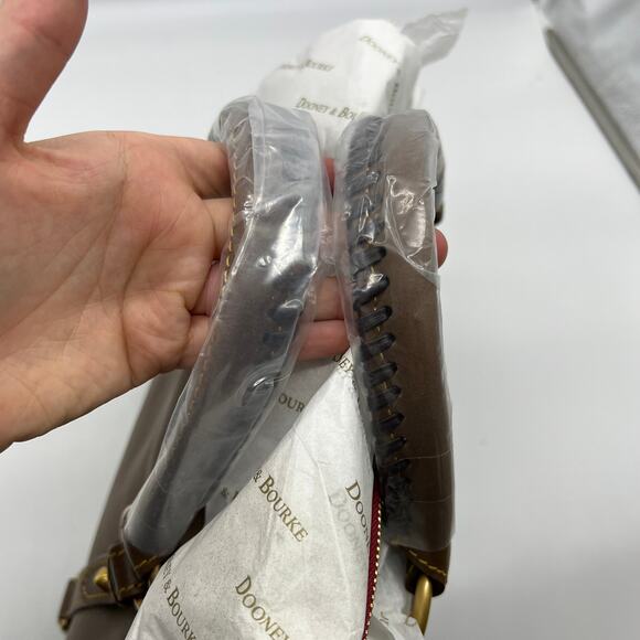 Dooney & Bourke Women Handbags Florentine Leather Satchel Elephant - Picture 14 of 16